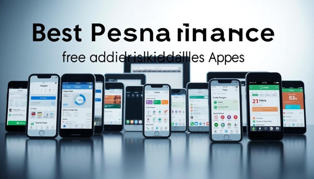 A detailed comparison of the best personal finance and budgeting apps in a sleek, modern display. In the foreground, smartphone screens showcasing the user interfaces of top-rated apps, with clean typography and intuitive layouts. In the middle ground, an array of mobile devices arranged in an overlapping, staggered pattern, highlighting the cross-platform compatibility of these apps. The background features a soft, blurred gradient in shades of blue and gray, conveying a sense of digital elegance. Bright, directional lighting casts subtle shadows, accentuating the streamlined design of the devices and apps. The overall mood is one of efficiency, organization, and financial empowerment. A detailed comparison of the best personal finance and budgeting apps in a sleek, modern display. In the foreground, smartphone screens showcasing the user interfaces of top-rated apps, with clean typography and intuitive layouts. In the middle ground, an array of mobile devices arranged in an overlapping, staggered pattern, highlighting the cross-platform compatibility of these apps. The background features a soft, blurred gradient in shades of blue and gray, conveying a sense of digital elegance. Bright, directional lighting casts subtle shadows, accentuating the streamlined design of the devices and apps. The overall mood is one of efficiency, organization, and financial empowerment.