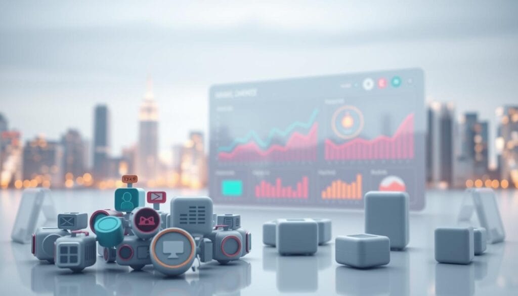 A detailed, three-dimensional illustration showcasing the core expense categories for an AI system. In the foreground, a cluster of intuitive, color-coded icons representing key cost elements like hardware, software, data, and personnel. The midground features a sleek, minimalist dashboard displaying visualizations of these expenses, with an elegant, understated aesthetic. In the background, a softly-blurred cityscape sets the scene, evoking a sense of a technologically-advanced, forward-thinking environment. The lighting is clean and directional, creating depth and emphasizing the informative nature of the visual. The overall mood is one of clarity, precision, and the importance of carefully managing AI-related costs for optimal performance and return on investment.