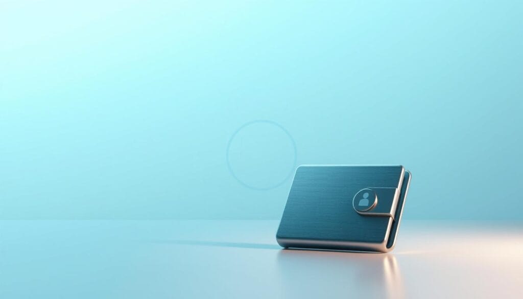 A modern, minimalist illustration of a blockchain-based payment processing system. In the foreground, a sleek, metallic digital wallet icon representing secure user authentication. In the middle ground, a network of interconnected circular nodes symbolizing the decentralized blockchain architecture. In the background, a serene gradient of blues and grays, conveying a sense of trust, reliability, and technological sophistication. Gentle soft lighting illuminates the scene, creating depth and emphasizing the clean, futuristic aesthetic. The overall composition aims to visually communicate the key features of blockchain payment solutions - speed, security, and decentralization.