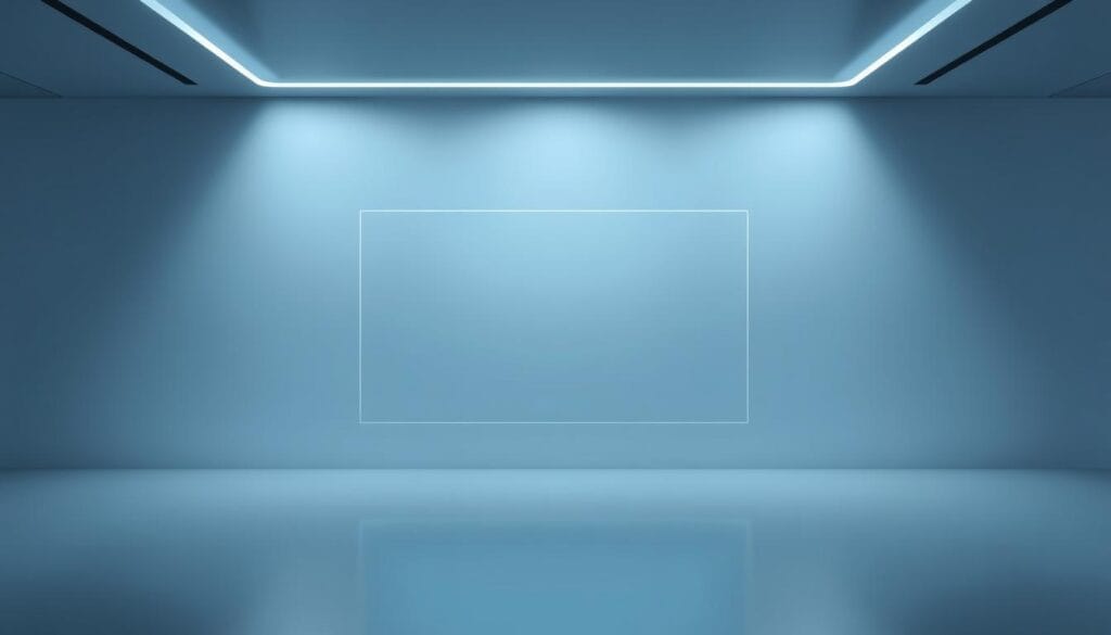 A sleek, minimalist AI image generation interface set against a clean, modern background. Soft, directional lighting illuminates the clean lines of the interface, which features intuitive controls and a large central canvas for visualizing the generated image. The interface is rendered in shades of gray and blue, creating a calming, focused atmosphere. Subtle shadows and reflections add depth and dimensionality to the scene. The overall composition is balanced and visually appealing, guiding the viewer's attention to the core functionality of the AI image generation tool.