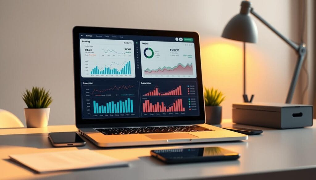 AI subscription cost analysis, presented in a clean, professional manner. A neatly arranged desktop setup with a laptop, smartphone, and various financial charts and graphs displayed on the screen, bathed in warm, directional lighting. The foreground showcases the analytical data, while the background maintains a minimalist, office-like environment with subtle hints of technology and productivity. Precise, high-resolution rendering captures the nuances of the financial information, conveying the subject's technical and data-driven nature. AI subscription cost analysis, presented in a clean, professional manner. A neatly arranged desktop setup with a laptop, smartphone, and various financial charts and graphs displayed on the screen, bathed in warm, directional lighting. The foreground showcases the analytical data, while the background maintains a minimalist, office-like environment with subtle hints of technology and productivity. Precise, high-resolution rendering captures the nuances of the financial information, conveying the subject's technical and data-driven nature.