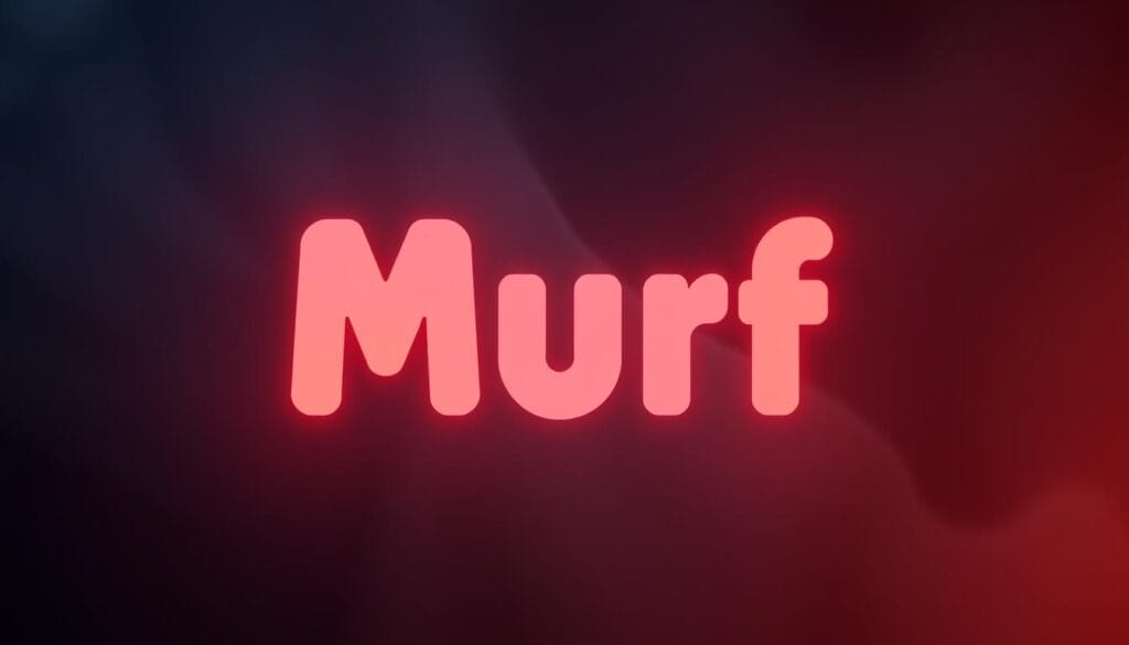 Generate an image of Murf logo Generate an image of Murf logo