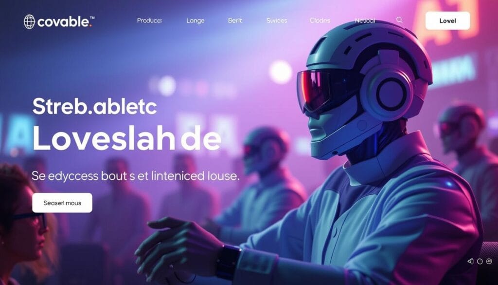 Generate an image representing Lovable, an AI app development tool. Generate an image representing Lovable, an AI app development tool.