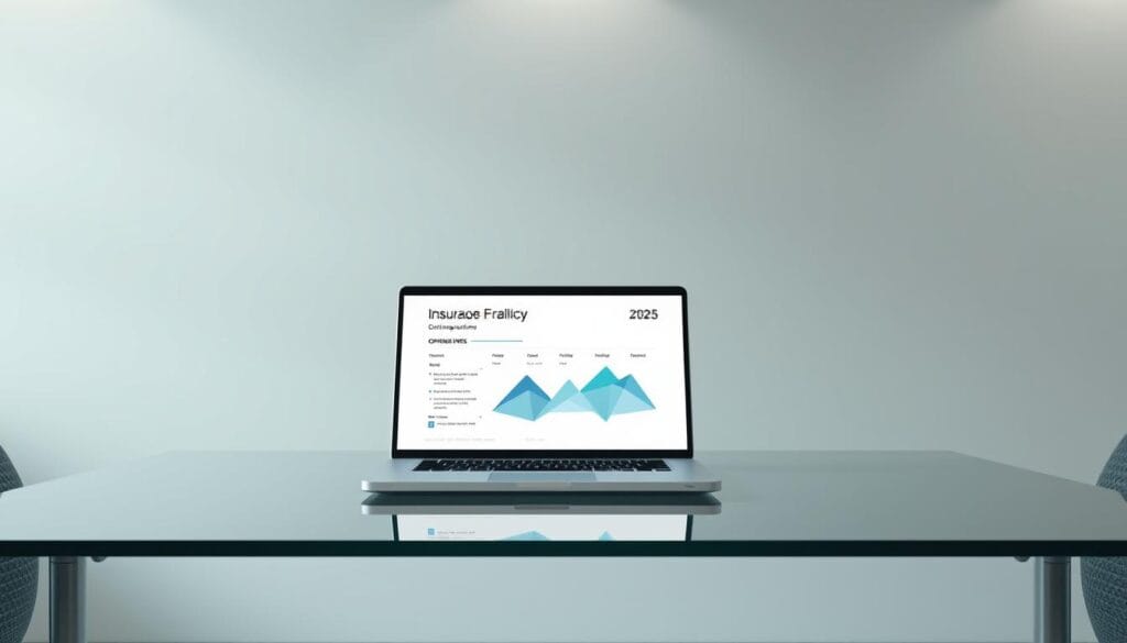 A modern, minimalist office scene with a sleek, glass-topped desk showcasing an open laptop displaying an insurance policy document. On the desk, a stylized visualization of "coverage limits and deductibles 2025" in a geometric, infographic-style layout, rendered in a cool, futuristic color palette. The background is a clean, neutral wall with subtle, indirect lighting, creating a professional, technology-driven atmosphere. The composition is balanced, with the laptop and visualization taking center stage, conveying a sense of clarity and organization around the essential benefits of travel insurance for digital nomads in 2025. A modern, minimalist office scene with a sleek, glass-topped desk showcasing an open laptop displaying an insurance policy document. On the desk, a stylized visualization of "coverage limits and deductibles 2025" in a geometric, infographic-style layout, rendered in a cool, futuristic color palette. The background is a clean, neutral wall with subtle, indirect lighting, creating a professional, technology-driven atmosphere. The composition is balanced, with the laptop and visualization taking center stage, conveying a sense of clarity and organization around the essential benefits of travel insurance for digital nomads in 2025.