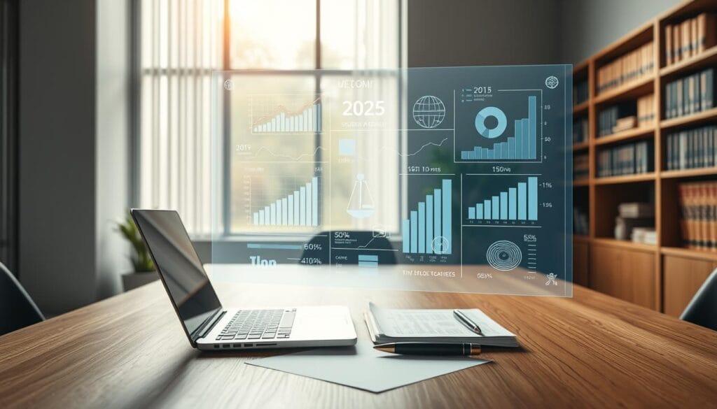 A modern, sleek office interior with natural light filtering through large windows. In the foreground, a wooden desk features a laptop, papers, and a pen - symbols of the evolving student loan landscape. The middle ground showcases a holographic projection of graphs, charts, and statistics, representing the complex policy changes. In the background, a bookshelf filled with finance and legal tomes adds a sense of authority and knowledge. The overall mood is one of thoughtful contemplation, with a focus on the practical implications of the 2025 student loan policy shifts for borrowers. Crisp, high-key lighting and a clean, minimalist aesthetic convey a sense of professionalism and progress. A modern, sleek office interior with natural light filtering through large windows. In the foreground, a wooden desk features a laptop, papers, and a pen - symbols of the evolving student loan landscape. The middle ground showcases a holographic projection of graphs, charts, and statistics, representing the complex policy changes. In the background, a bookshelf filled with finance and legal tomes adds a sense of authority and knowledge. The overall mood is one of thoughtful contemplation, with a focus on the practical implications of the 2025 student loan policy shifts for borrowers. Crisp, high-key lighting and a clean, minimalist aesthetic convey a sense of professionalism and progress.