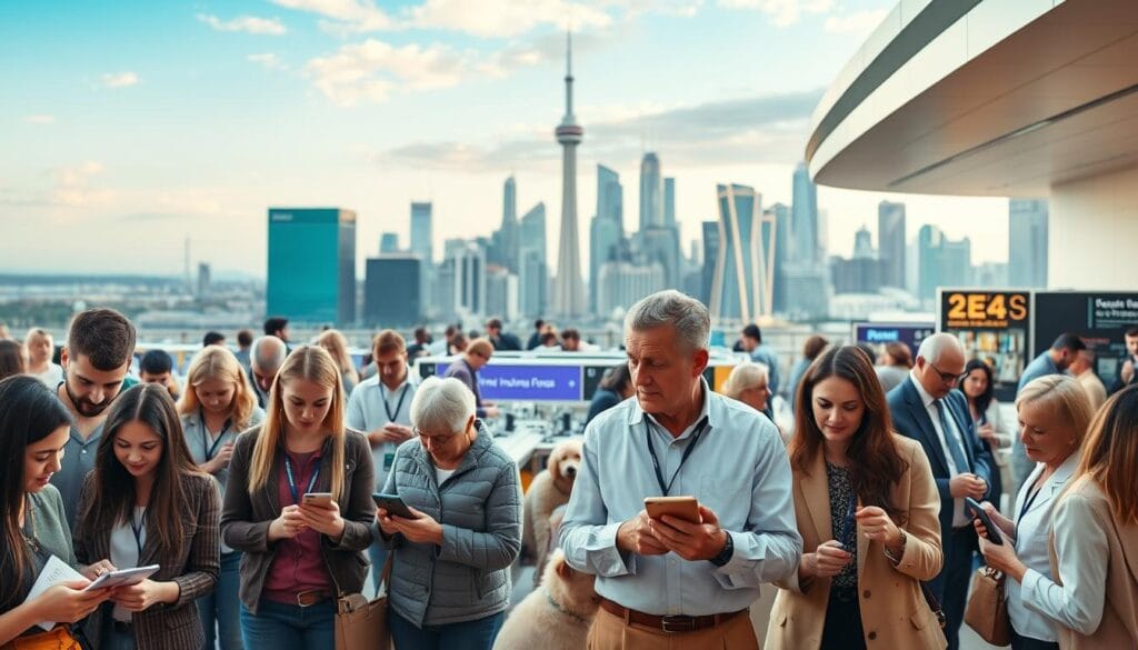 A sweeping panoramic view of the pet insurance market in 2025, captured with a wide-angle lens. In the foreground, a diverse array of pet owners - from young millennials to retired couples - examining policies and comparing coverage on their smartphones and tablets. The middle ground showcases a bustling marketplace, with insurance agents and representatives from leading providers engaging customers and showcasing the latest innovative products. In the background, a sleek modern skyline reflects the rapid evolution of the industry, symbolizing the growth and transformation that will define the pet insurance landscape in the coming years. Warm, natural lighting illuminates the scene, creating a sense of optimism and progress. A sweeping panoramic view of the pet insurance market in 2025, captured with a wide-angle lens. In the foreground, a diverse array of pet owners - from young millennials to retired couples - examining policies and comparing coverage on their smartphones and tablets. The middle ground showcases a bustling marketplace, with insurance agents and representatives from leading providers engaging customers and showcasing the latest innovative products. In the background, a sleek modern skyline reflects the rapid evolution of the industry, symbolizing the growth and transformation that will define the pet insurance landscape in the coming years. Warm, natural lighting illuminates the scene, creating a sense of optimism and progress.