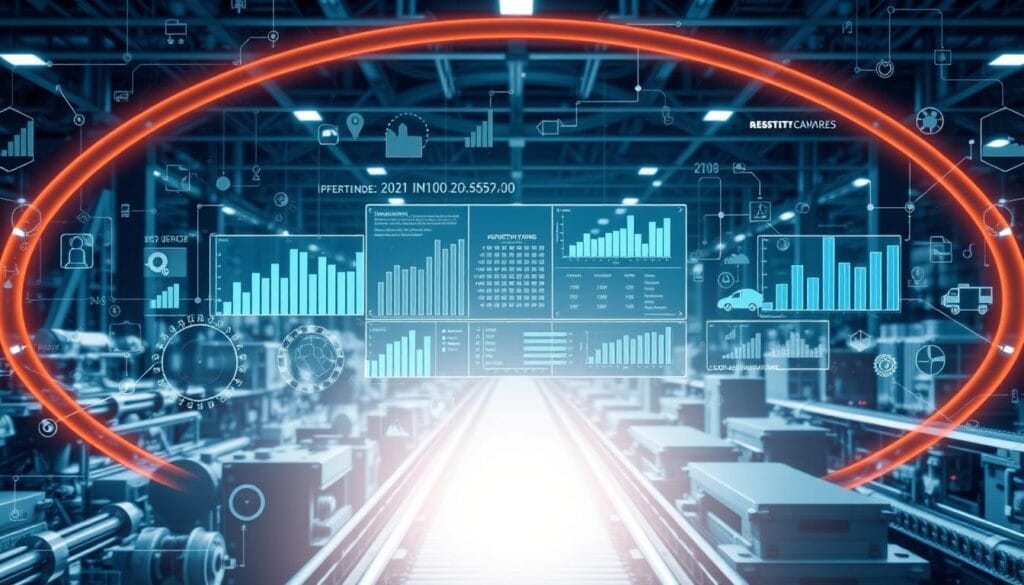 A transparent supply chain unfolding against a backdrop of interconnected graphs, charts, and data visualizations. In the foreground, a network of gears, pipes, and conveyor belts, symbolizing the complex flow of materials and information. The middle ground features a holographic overlay, revealing real-time tracking data, inventory levels, and shipment status. The background is illuminated by a soft, diffused light, creating a sense of technological sophistication and industry 4.0 innovation. The overall atmosphere conveys a balance between the tangible and the digital, where visibility and traceability are paramount for efficient and resilient supply chain operations. A transparent supply chain unfolding against a backdrop of interconnected graphs, charts, and data visualizations. In the foreground, a network of gears, pipes, and conveyor belts, symbolizing the complex flow of materials and information. The middle ground features a holographic overlay, revealing real-time tracking data, inventory levels, and shipment status. The background is illuminated by a soft, diffused light, creating a sense of technological sophistication and industry 4.0 innovation. The overall atmosphere conveys a balance between the tangible and the digital, where visibility and traceability are paramount for efficient and resilient supply chain operations.