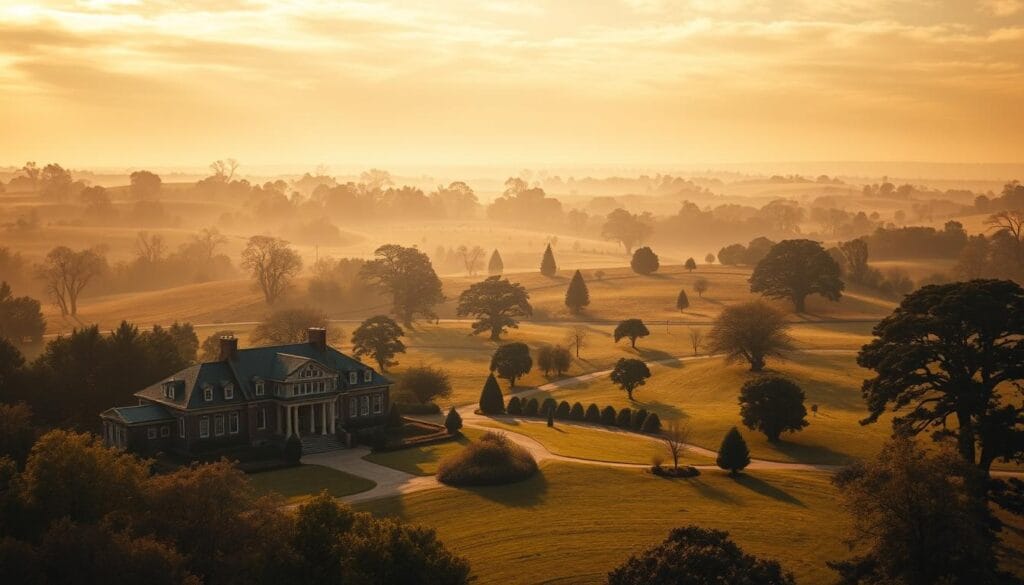 An expansive estate tax landscape, bathed in a warm, golden light that filters through wispy clouds. In the foreground, a grand manor house stands stately, its elegant architecture and manicured gardens reflecting the wealth and privilege of its owners. In the middle ground, rolling hills dotted with towering oak trees and winding country roads lead the eye towards the distant horizon, where the sky fades into a hazy, muted palette. The atmosphere is one of contemplation and quiet solemnity, hinting at the complex financial and legal considerations that shape this rarified world. A sense of timelessness pervades the scene, underscoring the enduring importance of effective estate planning in the face of an ever-evolving tax environment. An expansive estate tax landscape, bathed in a warm, golden light that filters through wispy clouds. In the foreground, a grand manor house stands stately, its elegant architecture and manicured gardens reflecting the wealth and privilege of its owners. In the middle ground, rolling hills dotted with towering oak trees and winding country roads lead the eye towards the distant horizon, where the sky fades into a hazy, muted palette. The atmosphere is one of contemplation and quiet solemnity, hinting at the complex financial and legal considerations that shape this rarified world. A sense of timelessness pervades the scene, underscoring the enduring importance of effective estate planning in the face of an ever-evolving tax environment.