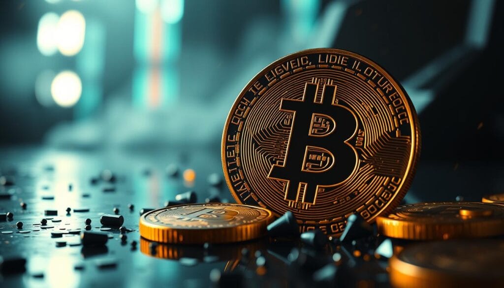 An image representing the dominance of Bitcoin in the cryptocurrency market An image representing the dominance of Bitcoin in the cryptocurrency market