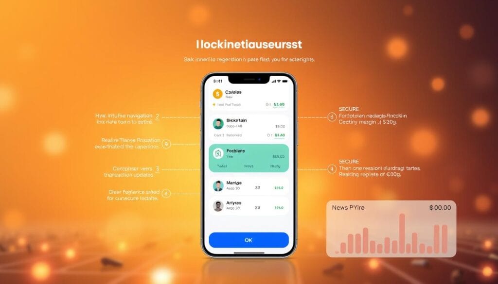 Blockchain Digital Wallet Interface Blockchain Digital Wallet Interface