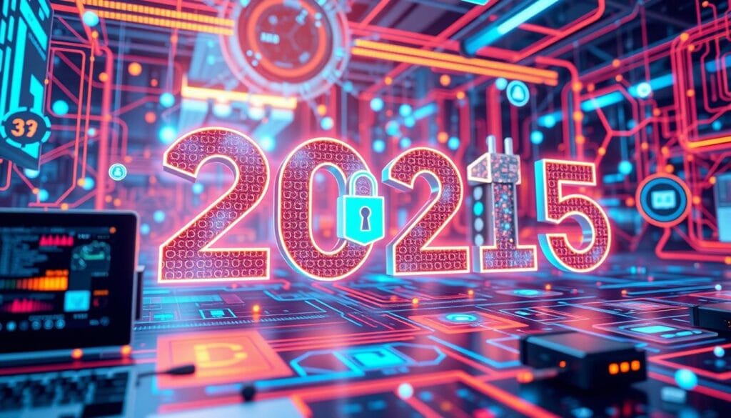 Blockchain technology securing transactions in 2025