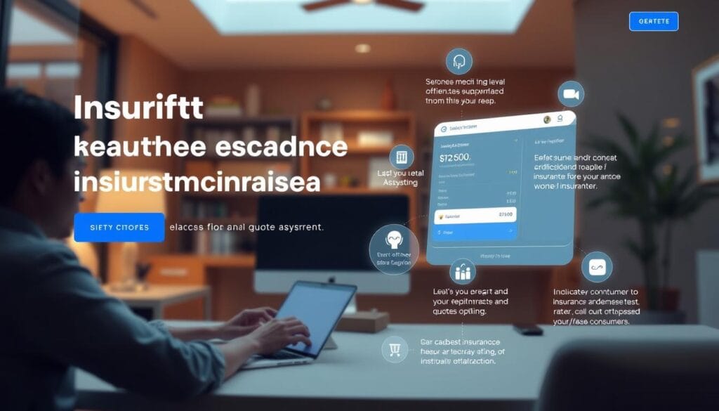 Generate an image of Insurify's AI-driven insurance quote comparison.