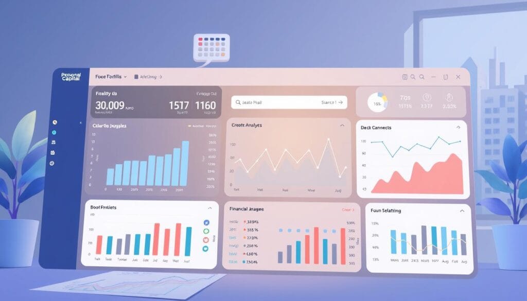 Generate an image of Personal Capital's investment management interface Generate an image of Personal Capital's investment management interface