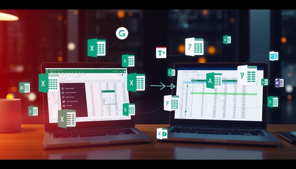 Generate an image of Vena Solutions' integration with spreadsheet tools