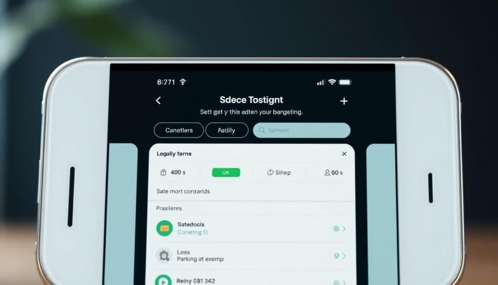 Generate an image of the EveryDollar app interface on a mobile device. Generate an image of the EveryDollar app interface on a mobile device.
