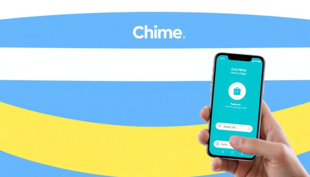 Image of Chime mobile banking app interface Image of Chime mobile banking app interface